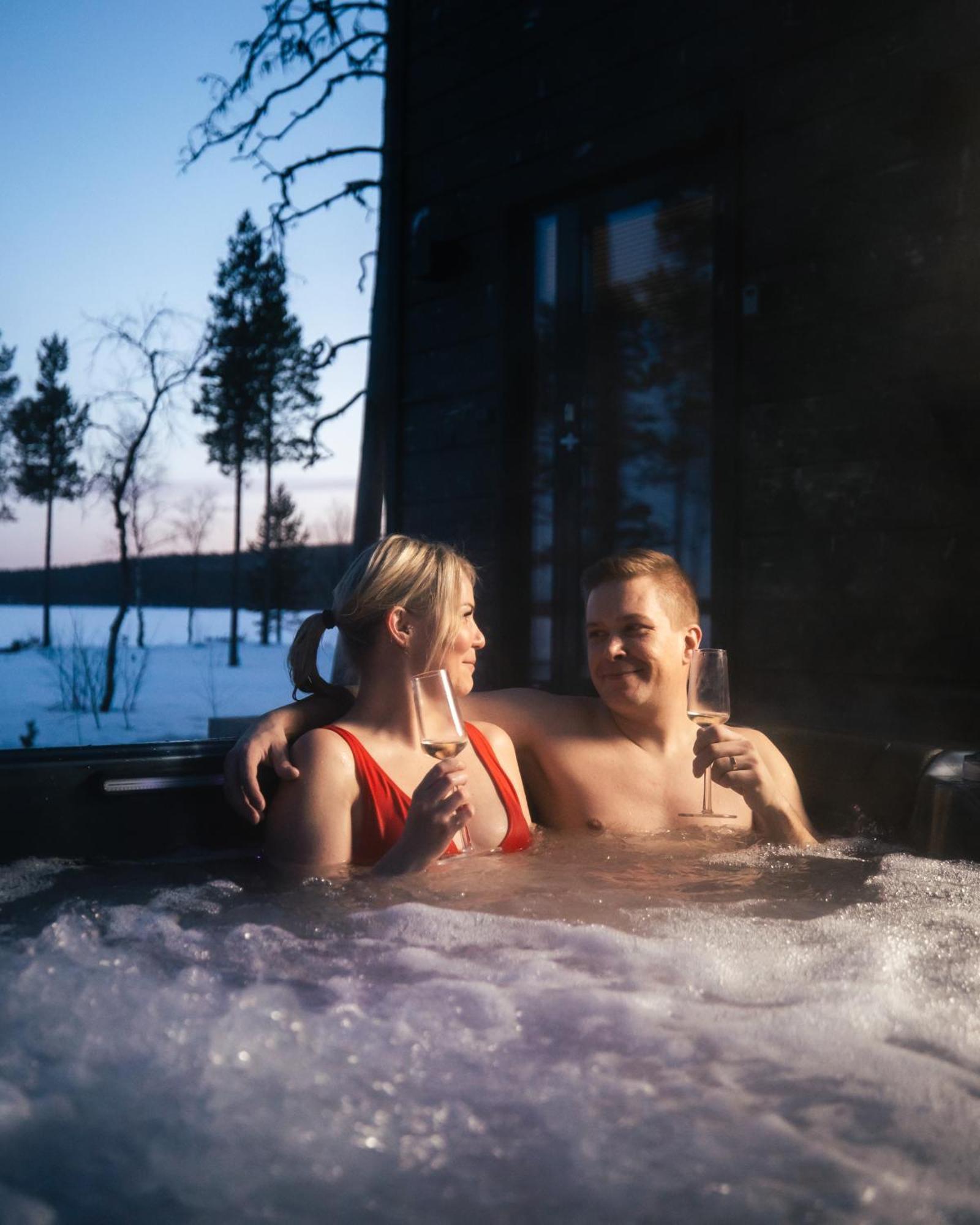 Polaris Villas Muonio Kültér fotó